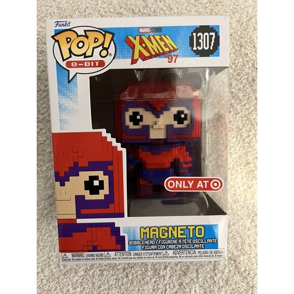 Funko Other - Funko Pop! Vinyl: Marvel - Magneto (8-Bit) - Target (Exclusive) #1307